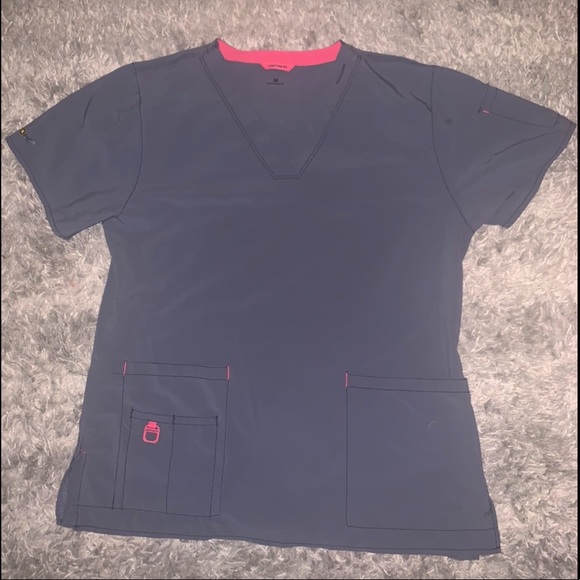 Grey/Pink Carhartt scrub Set - Picture 3 of 4